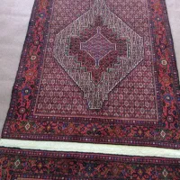 فرش دست بافت کوردی ژیرجانمازی،پشم،تک پو،سالم وتمیز|فرش|سنندج, |دیوار