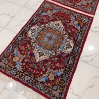 جفت قالیچه هریس دستباف مشهد|فرش|تهران, سنائی|دیوار