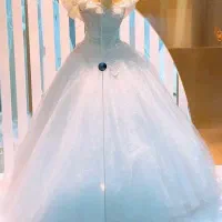 لباس عروس دنباله دار