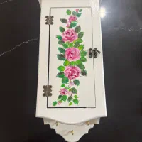 جاکلیدی سقید دست ساز نقاشی با دست