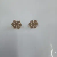 گوشواره طلا مدل برف
