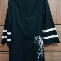 فروش مانتو مشکی کوتاه و مجلسی