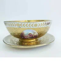 کاسه بشقاب آنتیک عتیقه