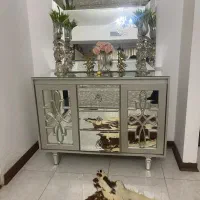 کنسول و اینه و میز تلوزیون