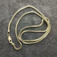 زنجیر نقره ایتالیایی در حد نو