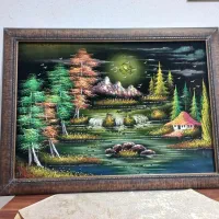 تابلو نقاشی|تابلو، نقاشی، عکس|مشهد, کارگران|دیوار