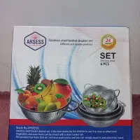 ست آبکش استیل آشپزخانه