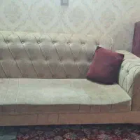 مبل راحتی 8 نفره به همراه جلو مبلی و دو عدد عسلی|مبلمان خانگی و میز عسلی|تهران, علی‌آباد|دیوار