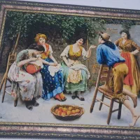 تابلوفرش گپ عصرانه