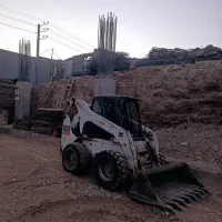 اجاره بابکت مینی لودر حمل نخاله کندن استخر