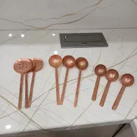 کفگیر ملاقه مسی هر عدد ۴۲۰