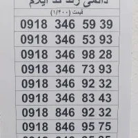 سیم‌کارت دائمی همراه اول کد 346-846