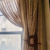 پرده اتاق خواب پارچه و دستک وارداتی|پرده، رانر، رومیزی|مشهد, سناباد|دیوار