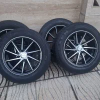 رینگ و لاستیک وسن چرخشی با لاستیک سایز ۱۵