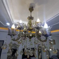 لوستر برنجی|لوستر و چراغ آویز|قرچک, باقرآباد|دیوار