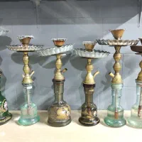 تعدادی قلیان برنجی قهوه خانه|کلکسیون و سرگرمی|لنگرود, |دیوار