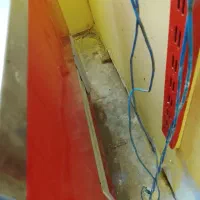 یخچال فریزر عمودی قدیمی|یخچال و فریزر|بم, |دیوار