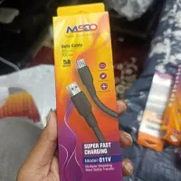 کابل شارژر مارک مسکو هم تایپ سی و هم معمولی عمده