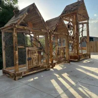 تولید قفس های چوبی پرندگان