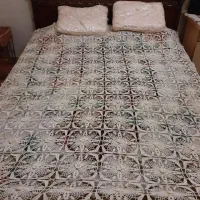 ست رو تختی دونفره بافتنی (ابریشمی)