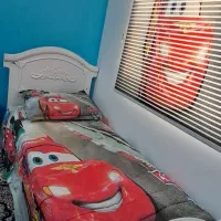 تخت خواب و کمد اتاق بچه و نو جوان|تخت و سرویس خواب|قزوین, |دیوار