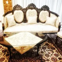 مبل استیل و میز ناهارخوری