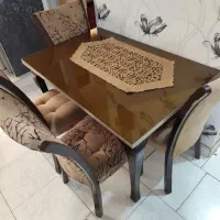 میز ناهارخوری ۴ نفره|میز و صندلی غذاخوری|تهران, دولتخواه شمالی|دیوار