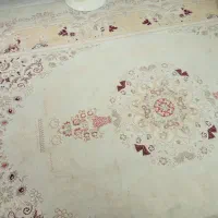 یک جفت فرش کرم