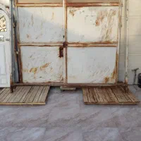 درب آهنی اتاق. درب حیاط ، درب هال ، نورگیر ،|مصالح و تجهیزات ساختمان|برازجان, |دیوار