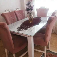 میز و صندلی نهارخوری  ۶ نفره