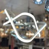 لوستر فلکسی اس ام دی ستاره ریموت کنترل دار ۴حالته