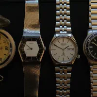 ساعت کوکی گالو، الجین، سیکو و مولنیا جیبی