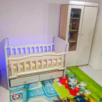 سرویس خواب کودک در حد نو(تشک رویال کیفیت عالی)