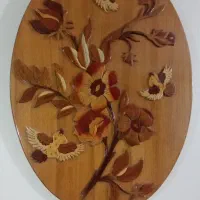 دو عدد تابلو منبت چوبی