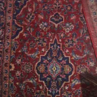 فرش دست بافت قدیمی استفاده نشده با پشم خالص|فرش|اندیمشک, |دیوار
