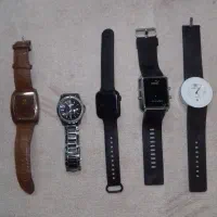 5عدد ساعت مچی مردانه زنانه یه جا