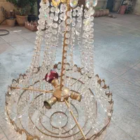 لوستر برنز سالم بدون ایراد|لوستر و چراغ آویز|کرمانشاه, |دیوار