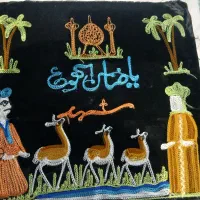 تابلو مخمل یا ضامن آهو بدون قاب|تابلو، نقاشی، عکس|تبریز, |دیوار