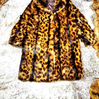 کاپشن بوفالو.کلاه روسی.پالتوپوست طبیعی