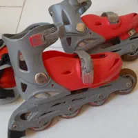 اسکیت با تمامی وسایل در حد نو