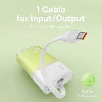 پاوربانک ۲۰ وات ۵۲۰۰ سبک و زیبا + فلش ۶۴ هدیه|لوازم جانبی موبایل و تبلت|میناب, |دیوار