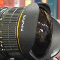 لنز فیش آی 8mm Samyang برای کانن