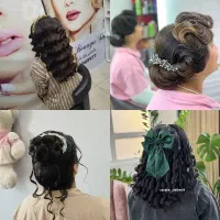 میکاپ شنیون در منزل خودتان و سالن|خدمات زیبایی و سلامت|قم, زند آباد|دیوار