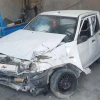 پراید تصادفی مدل 97|خودرو سواری و وانت|سرپل ذهاب, |دیوار