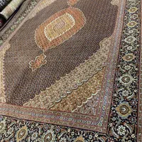 (فرش حق زاده)جفت فرش۹متری ماهی۴۰رج زمینه سرمه ای|فرش|تبریز, |دیوار