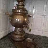سماور برنجی گازسوز
