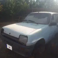 رنو پنج مدل ۱۳۷۰ پلاک قدیم