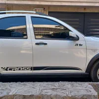 کوئیک R ۱۴۰۰ سفید مشکی خونگی  + پخش حرفه ای