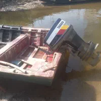 موتور ۴۸با قایق به شرط کار|قایق و سایر وسایل نقلیه|بندر انزلی, لیچارگی حسن رود|دیوار