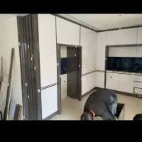 دکوراسیون،کابینت،کمد دیواری،جاکفشی و تخت خواب|جاکفشی، کمد، دراور|سرپل ذهاب, |دیوار